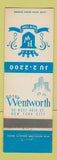 Matchbook Cover - Hotel Wentworth New York City WEAR