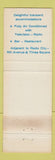 Matchbook Cover - Hotel Wentworth New York City WEAR