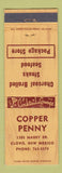 Matchbook Cover - Coper Penny Restaurant Clovis NM