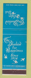 Matchbook Cover - Bluebird Logan UT
