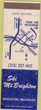 Matchbook Cover - Ski Mount Brighton MI