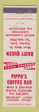 Matchbook Cover - Pippo's Coffee Bar Dairy Queen Cortez Colorado WEAR