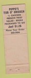 Matchbook Cover - Pippo's Coffee Bar Dairy Queen Cortez Colorado WEAR