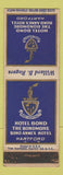 Matchbook Cover - Hotel Bond Hartford CT WEAR