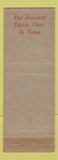 Matchbook Cover - Hotel Bond Hartford CT WEAR