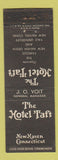 Matchbook Cover - Hotel Taft New Haven CT WEAR