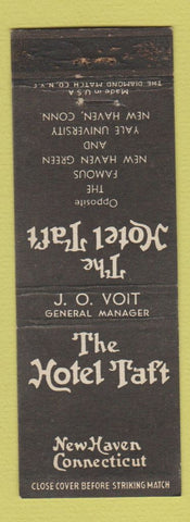 Matchbook Cover - Hotel Taft New Haven CT WEAR