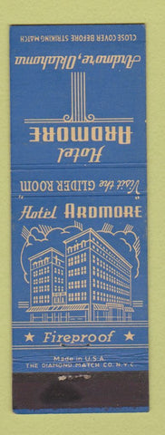 Matchbook Cover - Hotel Ardmore OK WEAR