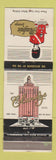 Matchbook Cover - Claridge Hotel Atlantic City NJ