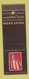 Matchbook Cover - Vogue Room Hotel Hollenden Cleveland OH