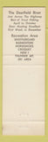 Matchbook Cover - Oxbow Motel Charlemont MA