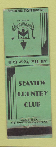 Matchbook Cover - Seaview Country Club Absecon NJ WEAR