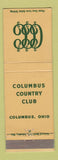Matchbook Cover - Columbus Country Club OH WEAR