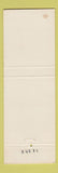 Matchbook Cover - American Motor Inn Batesville AR Kelley's Grill