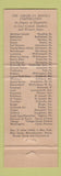 Matchbook Cover - Lafayette Hotel Portland ME