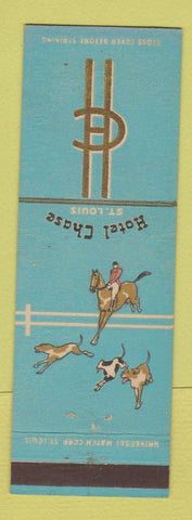 Matchbook Cover - Hotel Chase St Louis MO