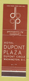 Matchbook Cover - Hotel Dupont Plaza Washington DC