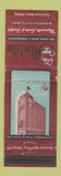 Matchbook Cover - Aladdin Hotel Kansas City MO WEAR