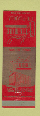 Matchbook Cover - Hotel Ottumwa IA WEAR