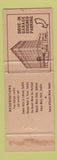 Matchbook Cover - Vance Hotel Seattle WA