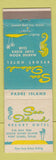 Matchbook Cover - Sea Island Resort Hotel Port Isabel TX