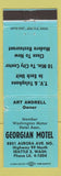 Matchbook Cover - Georgian Motel Seattle WA WEAR