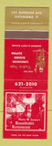 Matchbook Cover - Roundtable Restaurant Cleveland OH