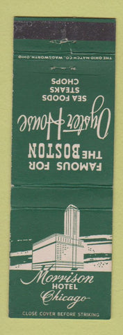 Matchbook Cover - Morrison Hotel Chicago IL