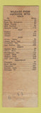 Matchbook Cover - Silver Spur Cafe Jackson Hole WY WEAR