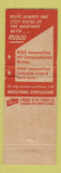 Matchbook Cover - Rusco Windows Minneapolis MN