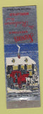 Matchbook Cover - Radisson Hotel Minneapolis MN Christmas WEAR
