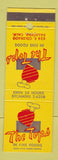 Matchbook Cover - Tops Restaurant Pasadena CA