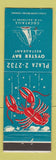 Matchbook Cover - Oyster Bay Restaurant Baltimore? WEAR