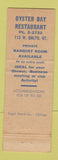 Matchbook Cover - Oyster Bay Restaurant Baltimore? WEAR