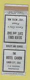 Matchbook Cover - Hotel Canon City Colorado Silver Grill