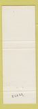 Matchbook Cover - Dapper Dan Restaurant Orangeburg SC PINK