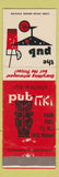 Matchbook Cover - Pub Tiki Pennsauken NJ