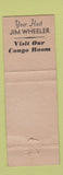 Matchbook Cover - Richard's Restaurant Harlingen TX