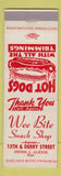 Matchbook Cover - Wee Bite Snack Shop