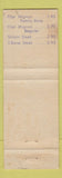 Matchbook Cover - Chef Steak House Hollywood FL WEAR
