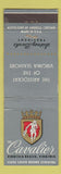 Matchbook Cover - Cavalier Hotel Virginia Beach VA WEAR