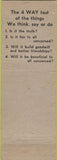 Matchbook Cover - Rotary Club of Montreal QC
