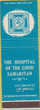 Matchbook Cover - Hospital of Good Samaritan Los Angeles CA