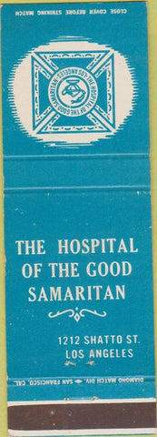 Matchbook Cover - Hospital of Good Samaritan Los Angeles CA