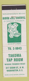 Matchbook Cover - Takoma Tap Room Washington DC