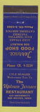 Matchbook Cover - Uptown Terrace Restaurant Des Moines IA
