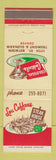 Matchbook Cover - Lou Coffee's Steak House Denver Colorado