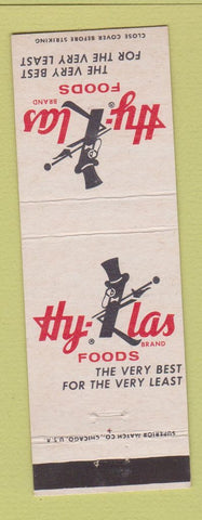 Matchbook Cover - Hi-Klas Foods