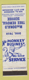 Matchbook Cover - MacDonald Tree Removal Bay City MI WEAR