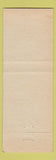Matchbook Cover - Brevoort Hotel Chicago IL Crystal Bar